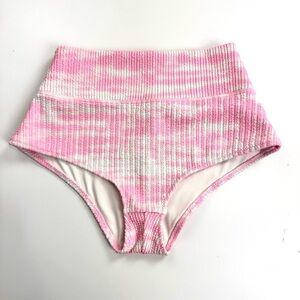 Victoria's Secret Pink Tie Dye Crinkle High Waist Shortie Bikini Bottoms Size S